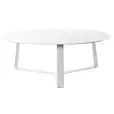 White Round Coffee Table Hire