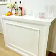 Our service counter in use