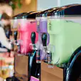 Side view of our slushie machines