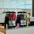 Slushie machines hired and ready for use