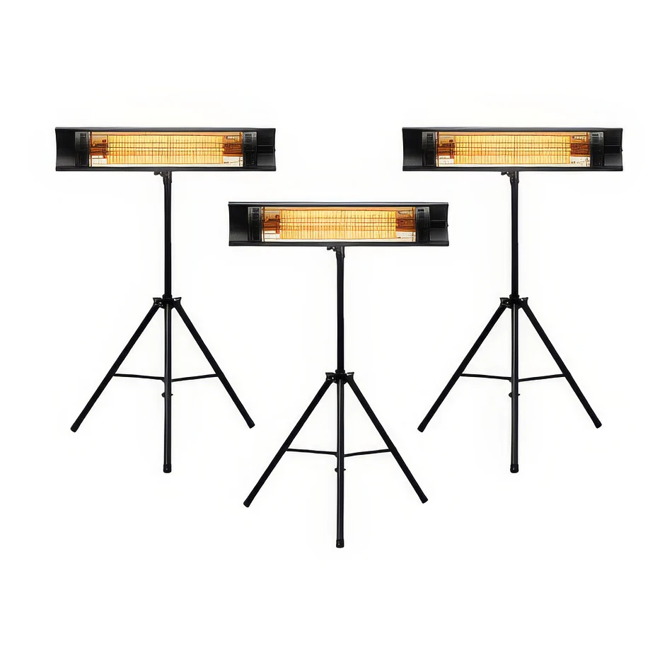 Pkg 3 - 3 X Electric Radiant Heater Hire