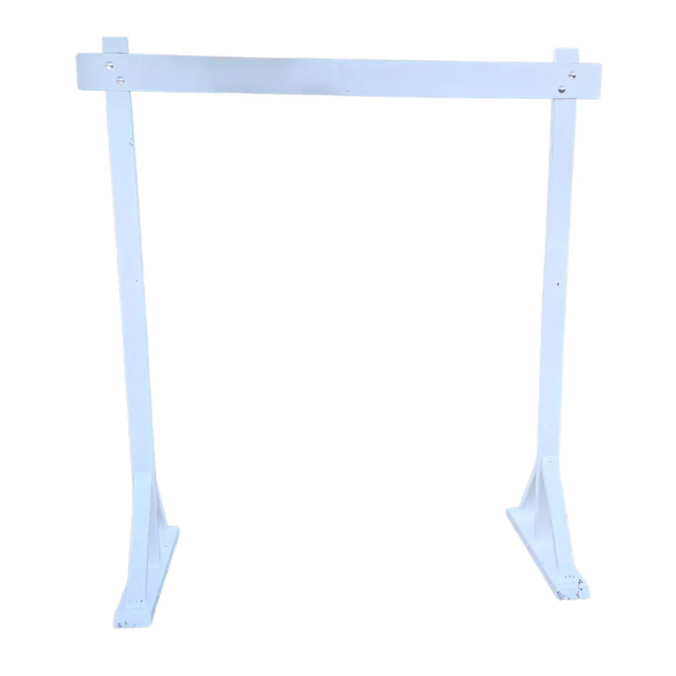 White Wooden Arbour