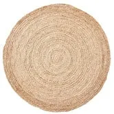 Woven Jute Rug Round