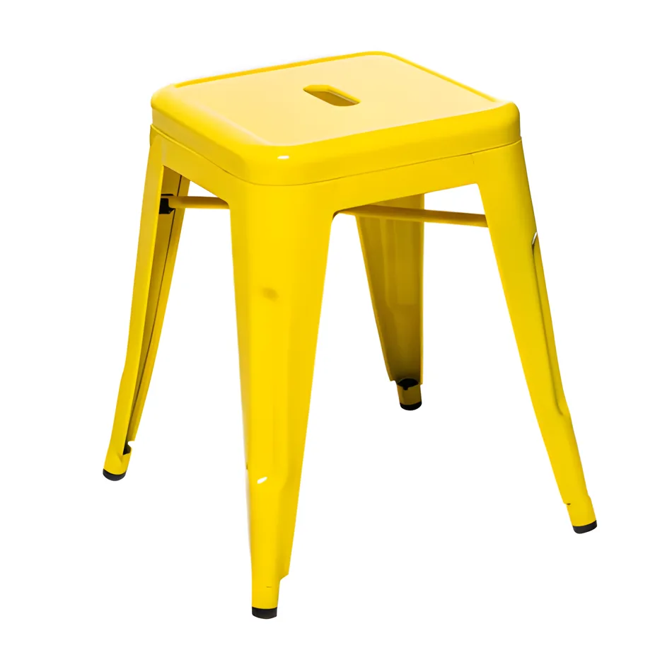 Yellow Tolix Cafe Stool